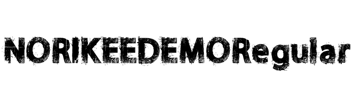 NORIKEE DEMO Regular  Fuentes Gratis Descargar