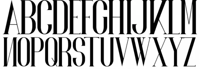 NORLAND Font Litere mari