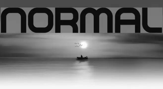 NORMAL Font examples