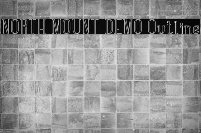 NORTH MOUNT DEMO Outline Example 2
