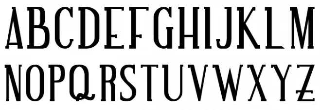 NORTH MOUNT DEMO Schriftart Groß
