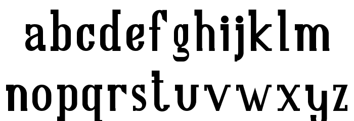 NORTH MOUNT DEMO Font LOWERCASE