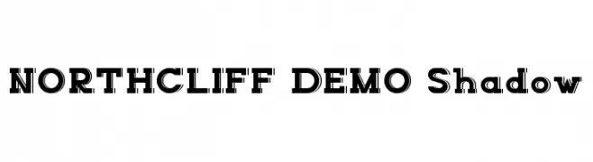 NORTHCLIFF DEMO Shadow  Descarca Fonturi Gratis