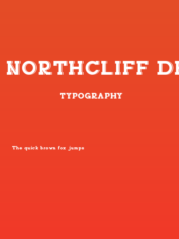 NORTHCLIFF DEMO Shadow Poster