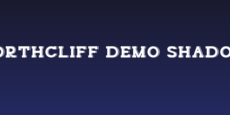 NORTHCLIFF DEMO Shadow Social Header