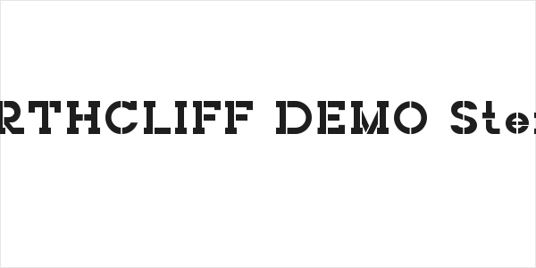 NORTHCLIFF DEMO Stencil Logo