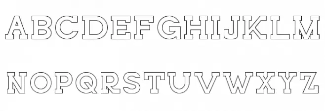 NORTHCLIFF DEMO Stroke Font OTHER CHARS