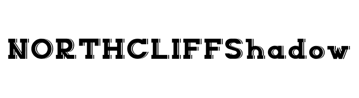 NORTHCLIFF Shadow  baixar fontes gratis