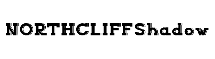 NORTHCLIFF Shadow  Frei Schriftart Herunterladen