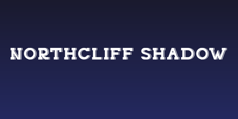 NORTHCLIFF Shadow Social Header