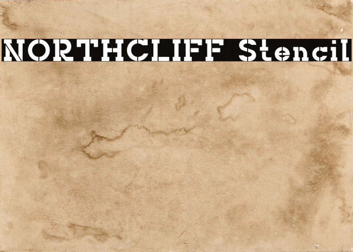 NORTHCLIFF Stencil Example 2