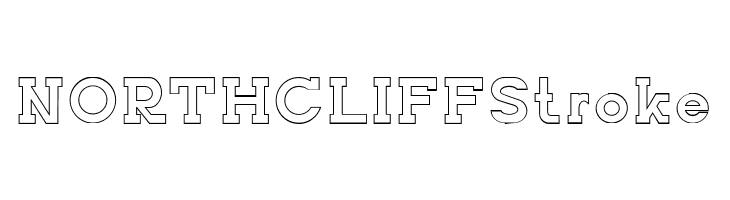 NORTHCLIFF Stroke  Frei Schriftart Herunterladen