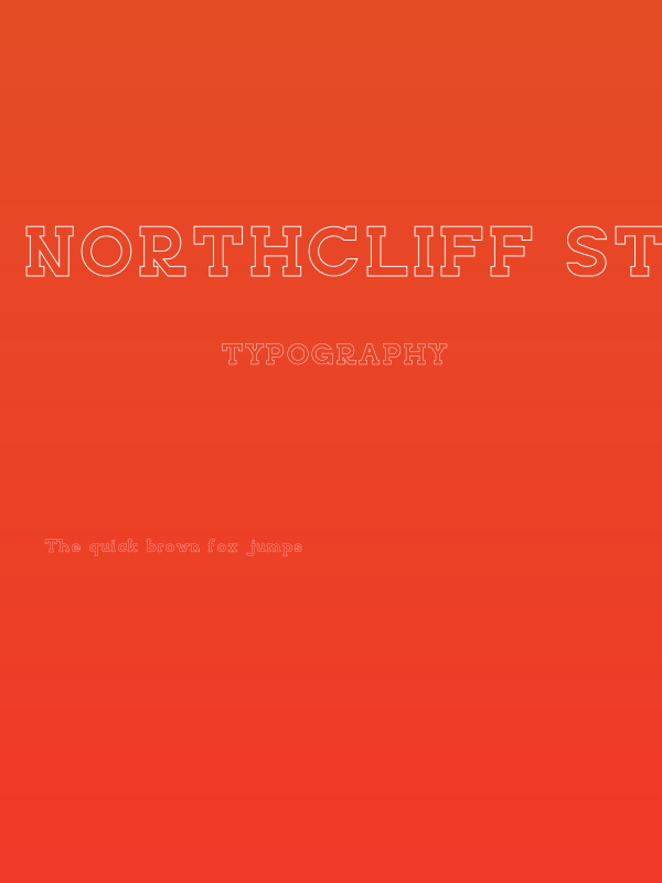 NORTHCLIFF Stroke Poster