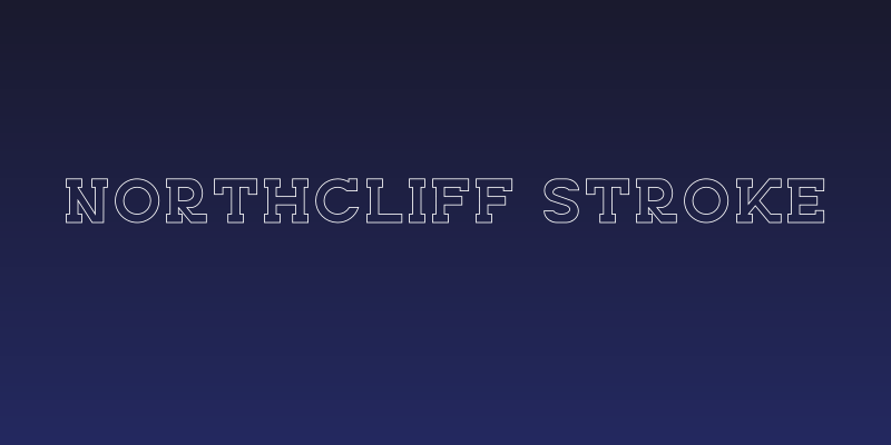 NORTHCLIFF Stroke Social Header