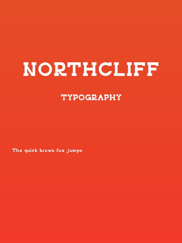 NORTHCLIFF Poster