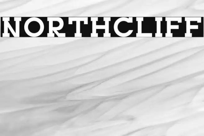 NORTHCLIFF Font examples