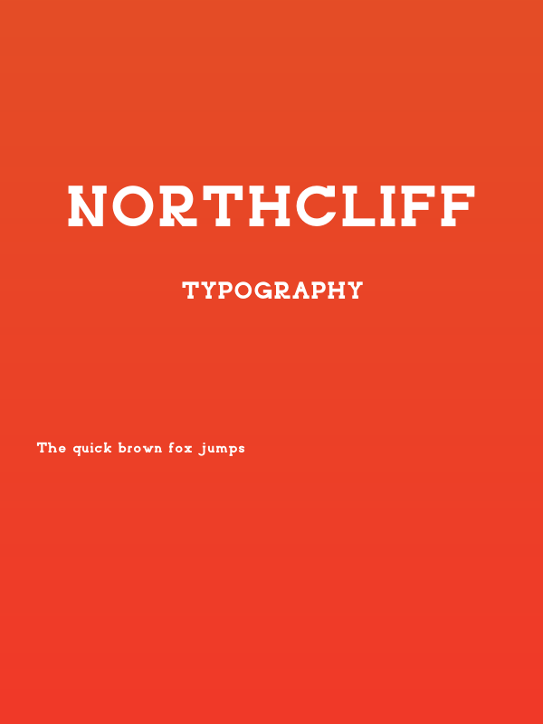 NORTHCLIFF Poster