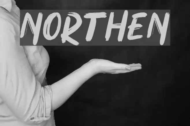 NORTHEN Font examples