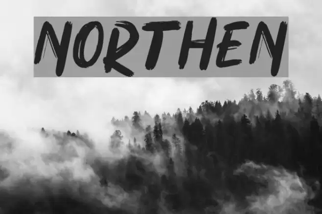 NORTHEN Font examples