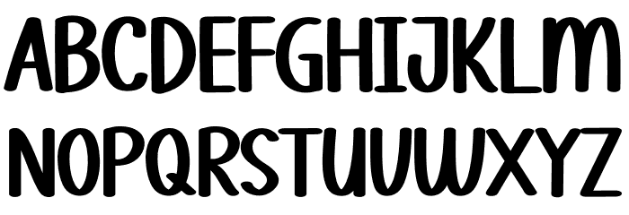 NOTE BOOK Font LOWERCASE