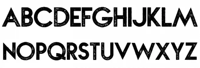 NOVASTAMP-Bold Schriftart Groß