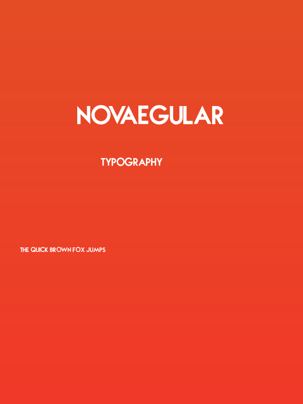 NOVAegular Poster