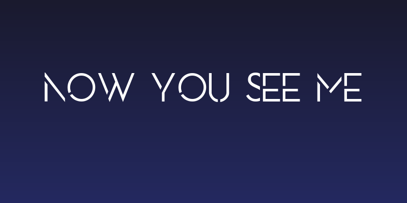 NOW YOU SEE ME Social Header