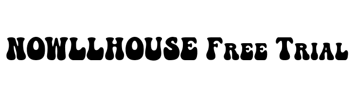 NOWLLHOUSE Free Trial  les polices de caractères gratuit tlcharger