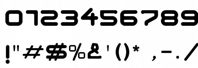 NOZSTUDIO Font OTHER CHARS