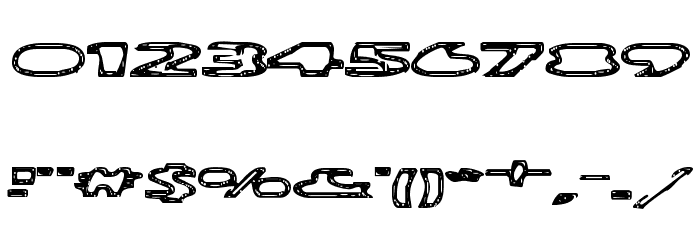 No Brainer Font OTHER CHARS