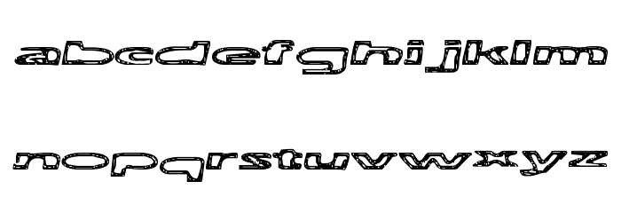No Brainer Font LOWERCASE
