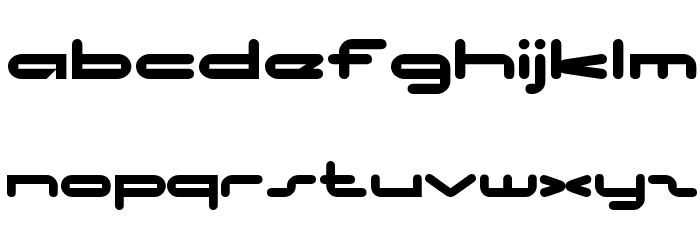 No Clocks Font LOWERCASE