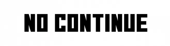 No Continue  Frei Schriftart Herunterladen