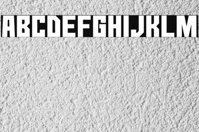 No Continue Font examples