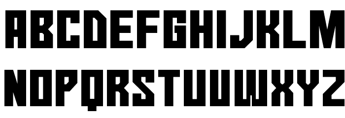 No Continue Font LOWERCASE