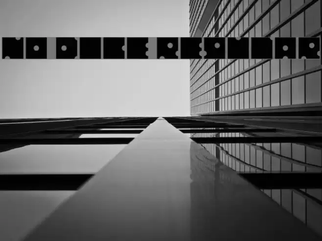 No Dice Regular Font examples