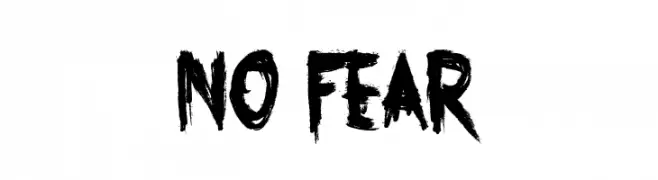 No Fear  Fuentes Gratis Descargar