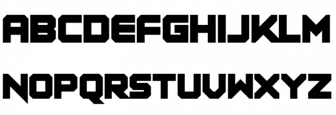No Flicking Thanks! Font Litere mari