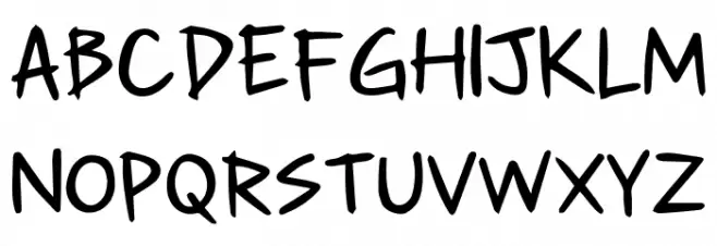 No Fonts No Peace 字体 大写