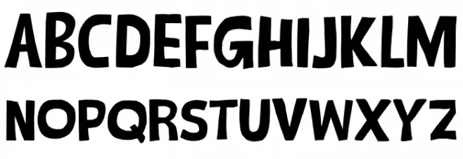 No Fudge Given DEMO Regular Schriftart Groß