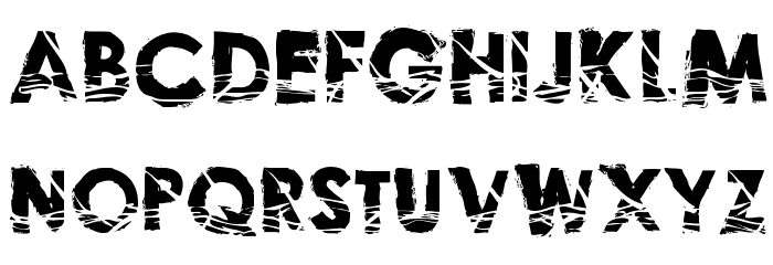 No Hard Evidence Font LOWERCASE