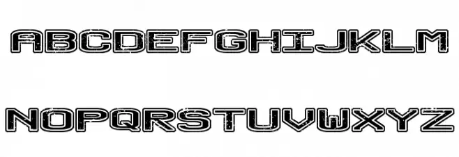 No Honor Roll Regular Font OTHER CHARS