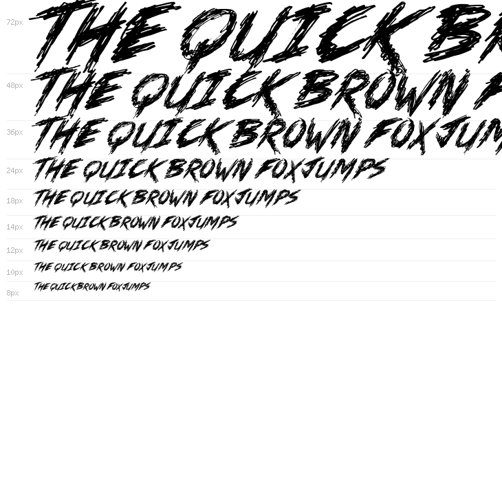 No Mercy Font Personal Use Only Waterfall