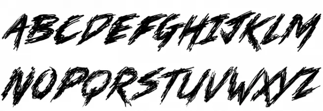 No Mercy Font Personal Use Only 字体 小写
