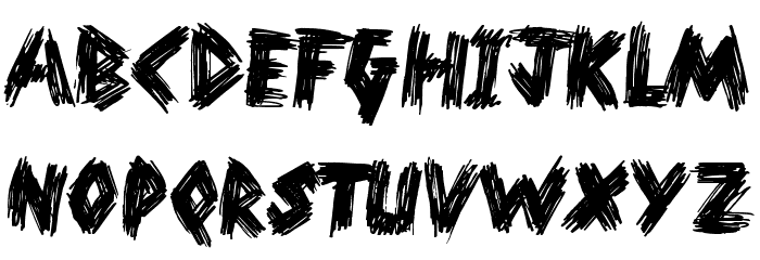 No Messin Font LOWERCASE
