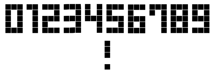 No More Hero V2 Regular Font OTHER CHARS