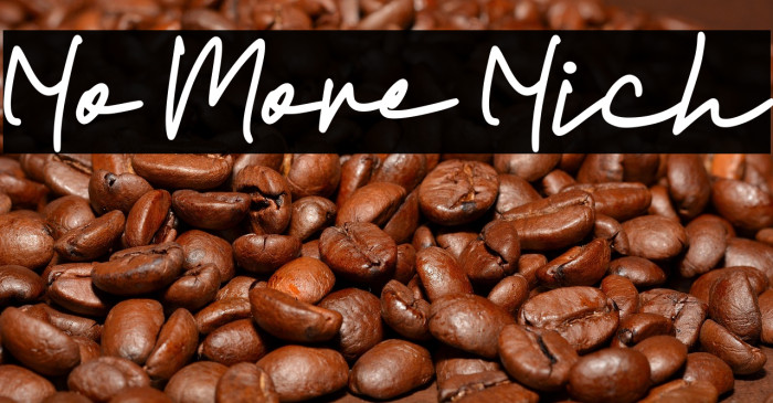 No More Nich Example 3