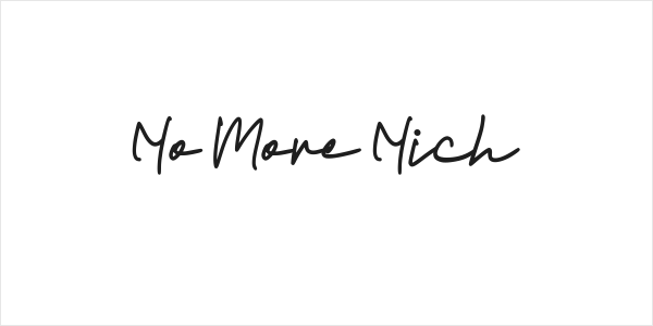 No More Nich Logo