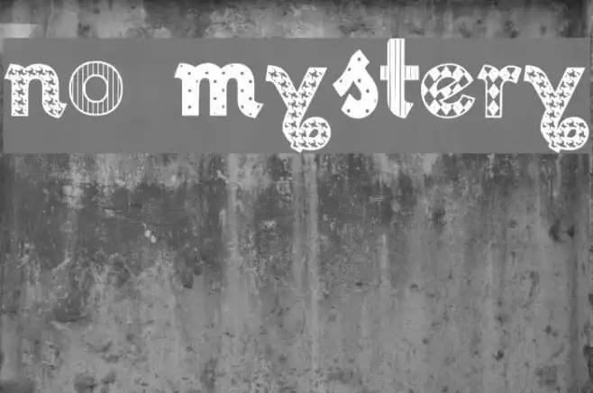 No Mystery Example 3