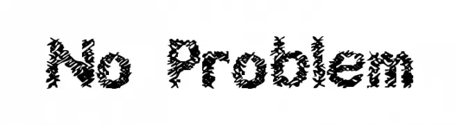 No Problem  Скачать бесплатные шрифты